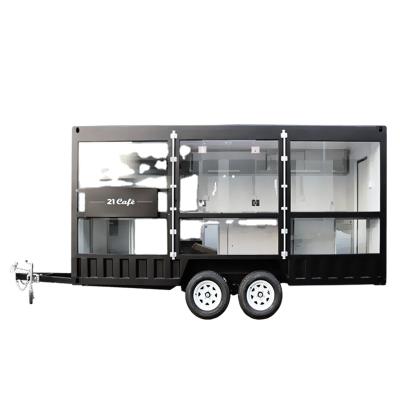 China New Style CT-48 Commercial Truck Catering Type Catering Food Van / Breakfast Food Van for sale