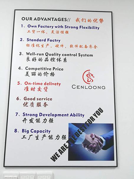 Verified China supplier - Quanzhou Century Longcheng Clothing Co., Ltd.