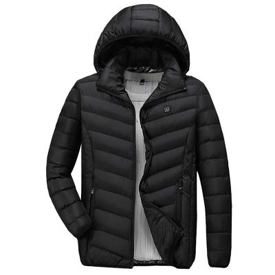 China Sustainable Stylish New Men's USB Connector Keep Warm And Warm Jacket In Winter for sale