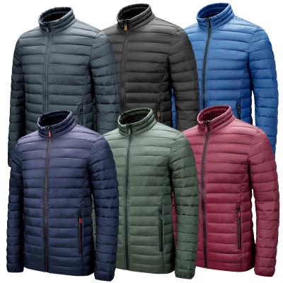 China Quilted padded outdoor softshell bubble jaket anorak bomber jacket breath plus size padded coatde with zipper winter for men warm jacket for sale