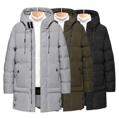 China Long viable neverdry bubble softshell tops bomber coat padded jacket anorak breath print winter zipper for mens warm jacket for sale