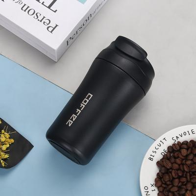 China 400ml Disposable Walled Coffee Mug 400ml Car Office Eco Friendly Reusable Mug Set Ceramic Coffee Cup for sale