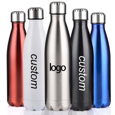 China 350ml stainless steel cola shape cheap hot sale PORTABLE custom water bottle for sale