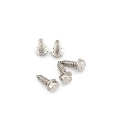 China Pan High quality and durable rigging tek stainless steel self drilling with hex head screws for sale