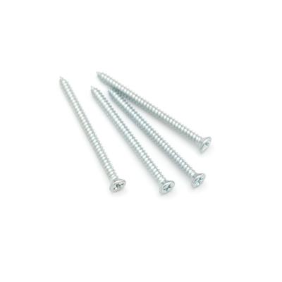 China Pan Good Quality Cross Countersunk Head Anodized Self Tapping Anchor Screws In Metal Studs for sale