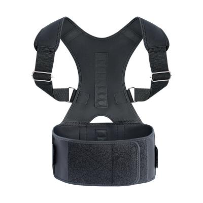 China Eco-Friendly Adjustable Back Corrector Belt Support Back Support Belt Back Brace For Women Men for sale