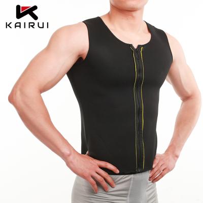 China Breathable Neoprene Body Shaper Material Men Waist Trainer Vest for sale