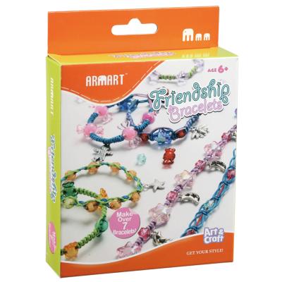 China DIY Jewelry DIY Charm Accessory Bracelet Making Kit For Girls Starter Kit With Manual for sale