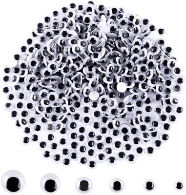 China Googly Eyes Mixed DIY Self Adhesive Bustle Opener Toy Accessories 300pcs 0.5/0.8/1.2/1.5/2.2/2.4 for sale