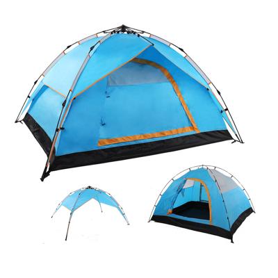 China Waterproof Double Layer Camping Tent Automatic Picnic Tent For 3-4 Person for sale