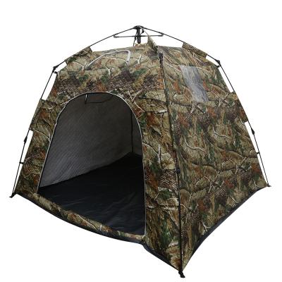 China Wholesale High Quality Camouflage Game Pop / Big Sweep Up Ice Fishing Tent For Winter for sale