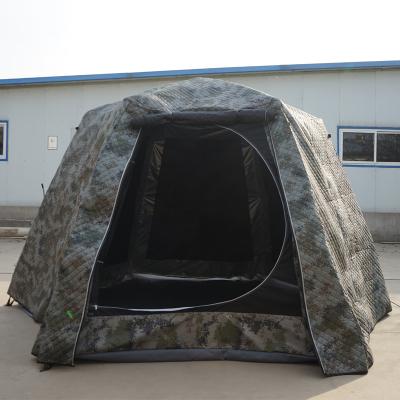 China Camouflage sales 6 person play/field tent double layers cotton winter warm automatic outdoor party family military tent for sale for sale