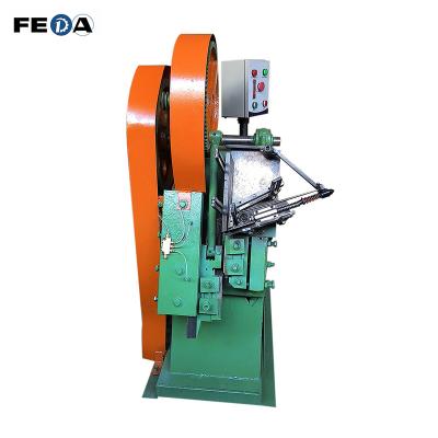 China Automatic Wire Rods FEDA 3 Roll Wire Machine Wire Nails Making Machine Wheel Bolt Making Machine for sale