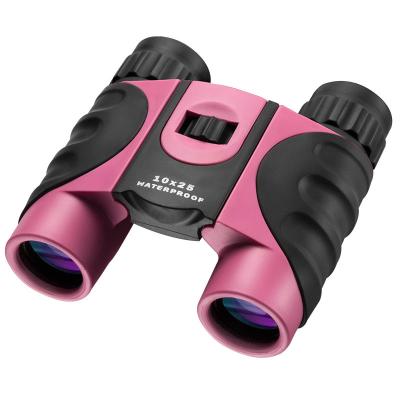 China Pink 5.8 Degree Waterproof Fogproof Binoculars 25mm Objective Lens for sale