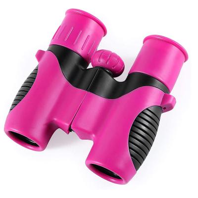 China Center focus FMC Pink 8x21mm Night Vision Binoculars For Kids for sale