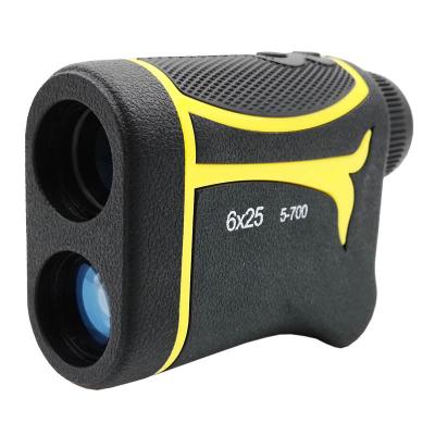 China LCD Digital 6x25mm Laser Works Rangefinder Measuring Range 5 To 1000m for sale