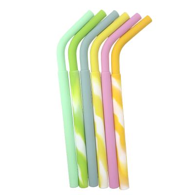 China Brave Man Viable Straws LLP042 8mm Flexible Drinking Straws for sale