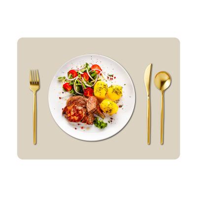 China Durable Silicone Place Mats Waterproof Non-slip Place Mat Kitchen Table Mats For Dining Table for sale