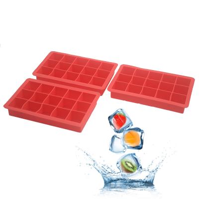 China Sustainable Favorable Price Designer Ice Tray Milk Tea Silicone Ice Cube Molds Silicone Ice Cube Tray Mold for sale