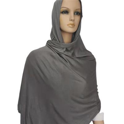 China Hot Sale Long Product Stretch Tank Top Cotton Muslim Hijab Scarf Wholesale Ready Colors In Market for sale