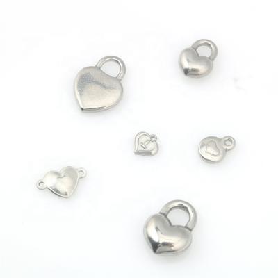 China Heart Bracelet Pendant Necklace Stainless Steel DIY Jewelry Pendant Accessories P69 for sale