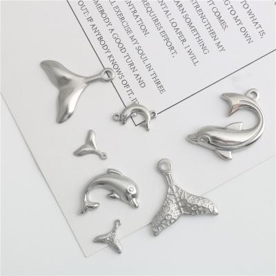 China Stainless Steel DIY Fishtail Bracelet Necklace Jewelry Pendant Accessories P27 for sale