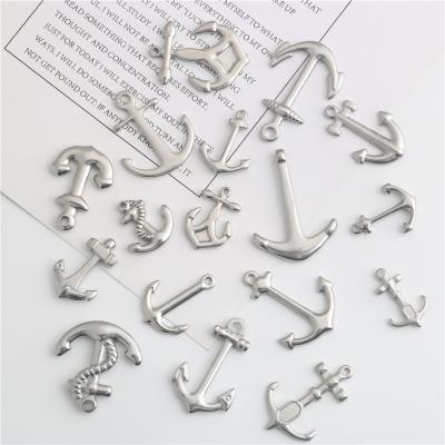 China Stainless Steel Anchor DIY Bracelet Pendant Necklace P42 for sale