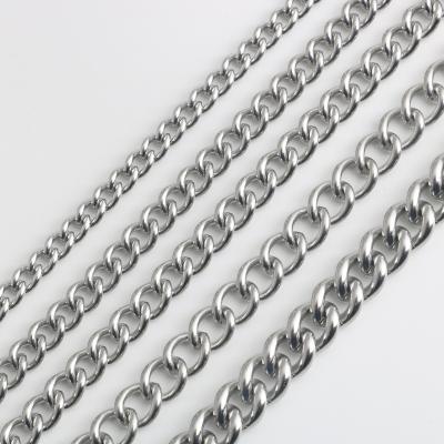 China DIY Stainless Steel Jewelry Chain, Wide Necklace, Wide Hat for sale