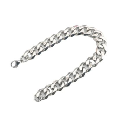 China Hot Selling New Ethnic Style Stainless Steel True Cuban Charms For Snake Link Chain Bracelet for sale