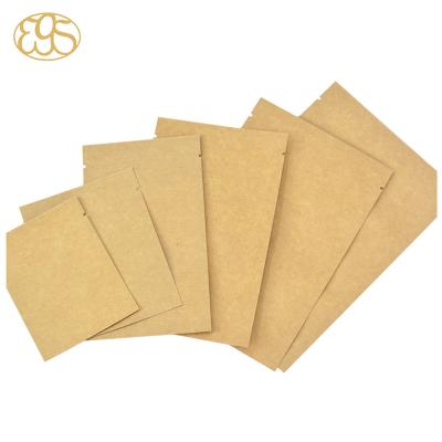 China White Customized Food Aluminum Foil Kraft Paper Sachet Bag for sale