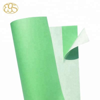 China A4 green heat resistant adhesive printing 1 column label paper for sale