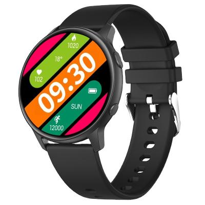 China New Design MX1 Touch Screen Fashion Smart Watch IP68 Reloj Health Watch 1.28Inch Round Waterproof Touch Screen With Play Smart Wristband for sale