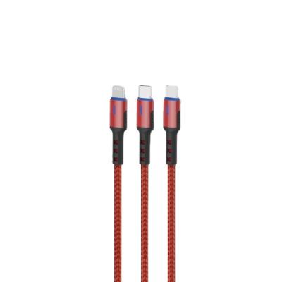 China New Low Thermal Conduction Wire 5A Multi Usb Multi Phone Nylon Braided Fast Charging Charging Cable for sale