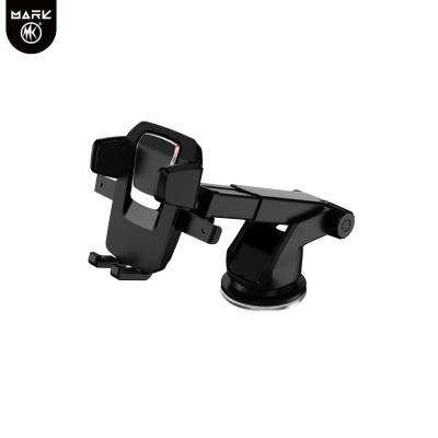 China 360 Degree New Design Rotation J10 Car Universal 360 Degree Rotation Car Air Vent Clip Metal Phone Holder All Black Fashion for sale