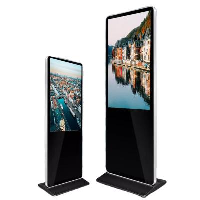 China 43 49 55 indoor 65 inch vertical display totem lcd display advertising screens pc indoor android windows digital signage for sale