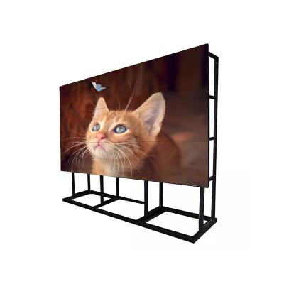 China Customized 46in 5cm Commercial Advertising Display Screen Bezel Indoor Lcd Video Narrow Wall Customized Seamless Splicing for sale