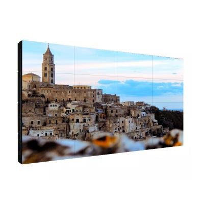 China 46 inch indoor or outdoor ultra narrow splicing smart digital lcd video wall advertising split screen monitor display for sale