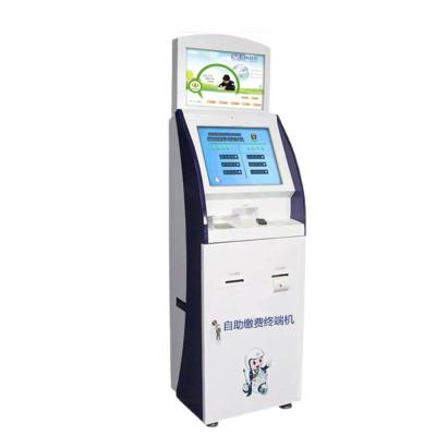 China Self Service Terminal Kiosk 21.5 Inch Self Service Kiosk Multifunctional Terminal Digital Information Interactive Service Kiosk for sale