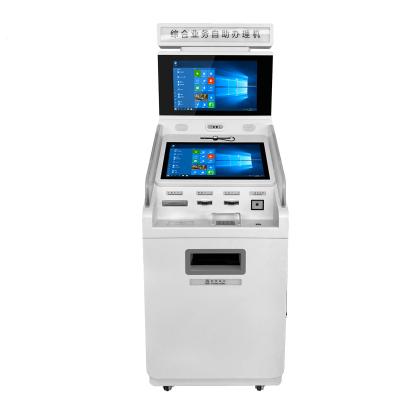 China Self service terminal kiosk 21.5 inch digital information kiosk smart self service terminal all in one touch screen kiosk for sale