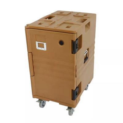 중국 Rotomolding Plastic Insulated Loading GN pan Carrier Hot Cold Holding Food pan carriers 판매용