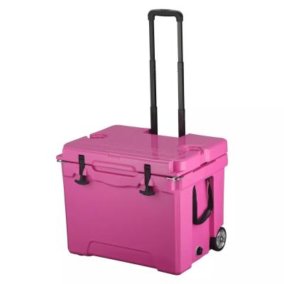 Chine Custom Portable Insulated Ice Cooler Box Rotomold Cooler Chest Fish Bin à vendre