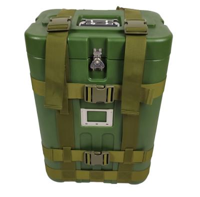 中国 36L Military Insulated Food Containers Seamless Double Wall Delivery Backpack 販売のため