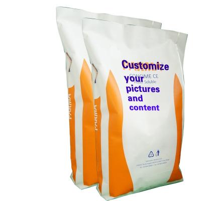 China 50kg Waterproof Fertilizer Bag Custom Polyethylene Packing Packaging Bags Waterproof Moisture Proof For Fertilizer for sale