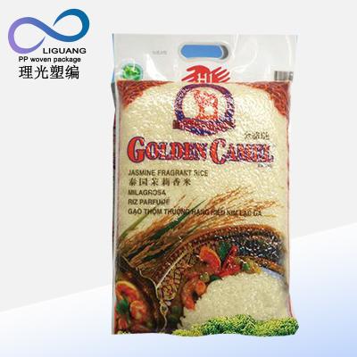 China Moisture Proof Accept Logo Layout Wheat Flour Sack Flour Packaging Customized PP Woven Plastic Woven Sack for sale