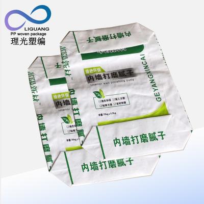 China Moisture Proof Wholesale PP Packing 25kg Empty Cement Bag for sale