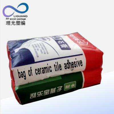 China Wholesale Customized PP Woven Packaging Cement Moisture Proof 50 Kg Bags for sale