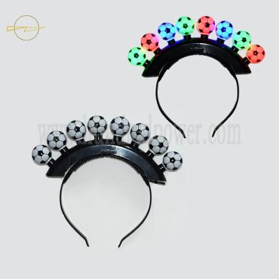 China Battery Powered  Football Light Up Headbands Fantastic For Girls ASTM Approved for sale