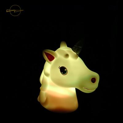 China Battery Unicorn  Blinking Flashing Glow Necklaces 7.5×9.5 Cm Party Favors for sale