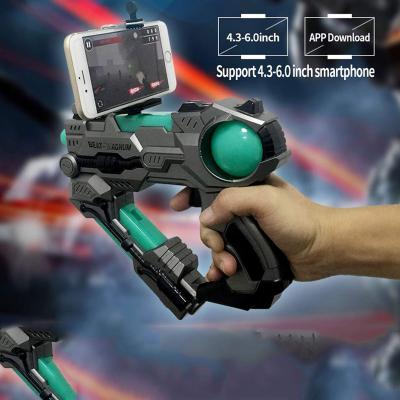 China Virtual AR Game Light Up Toy Gun Bluetooth Compatible With IPhone Android Smart for sale