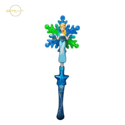 China Christmas Snowflake Light Up Wand Toy For Toddlers  ASTM Certification for sale